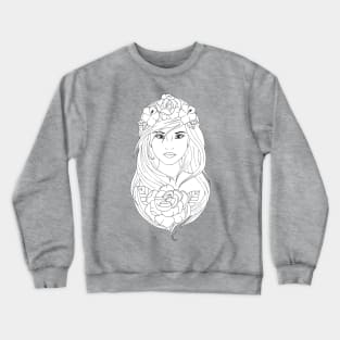 Art et Be - Beautiful Girl Crewneck Sweatshirt